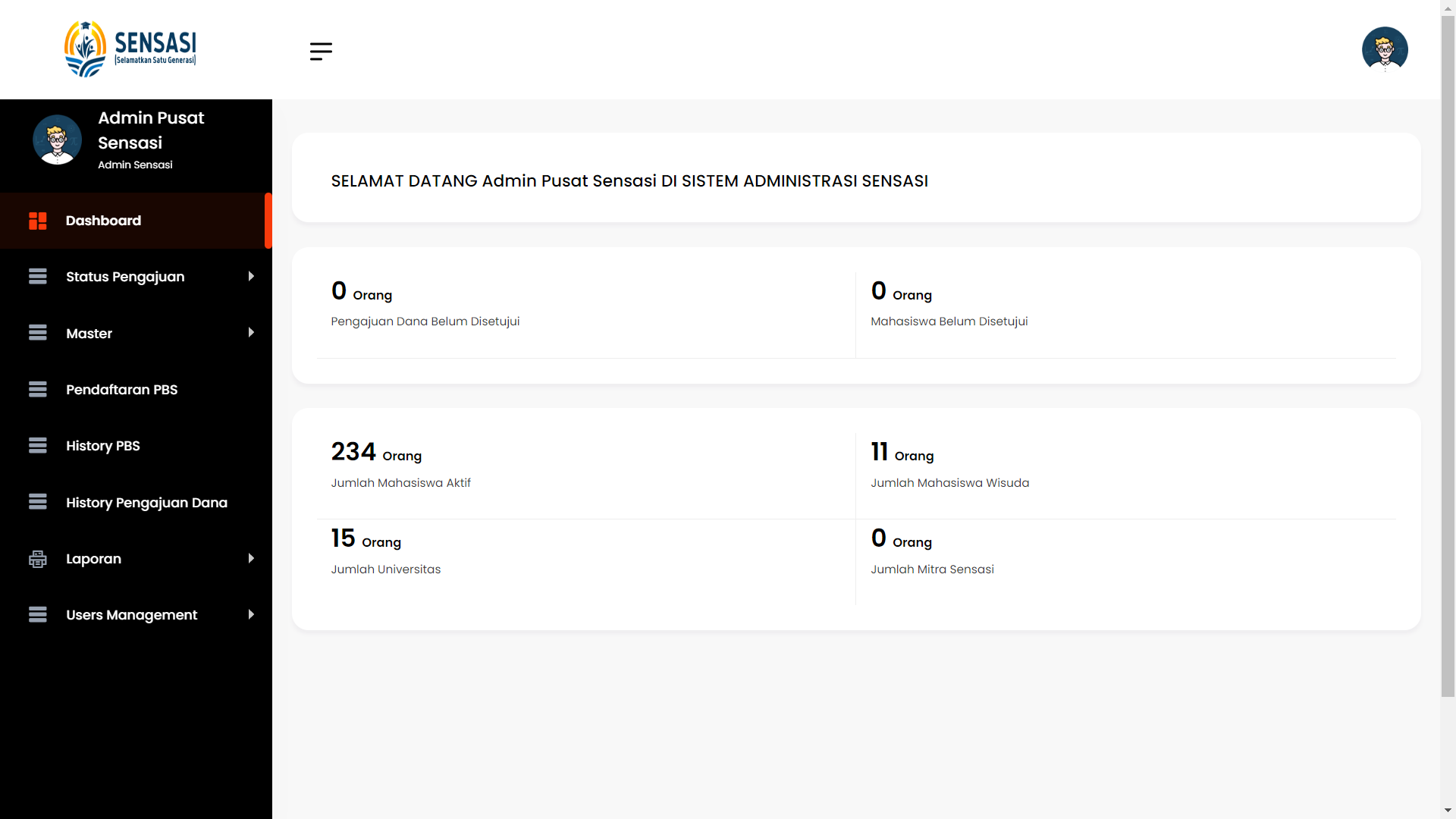 Sensasi Scholarship Platform